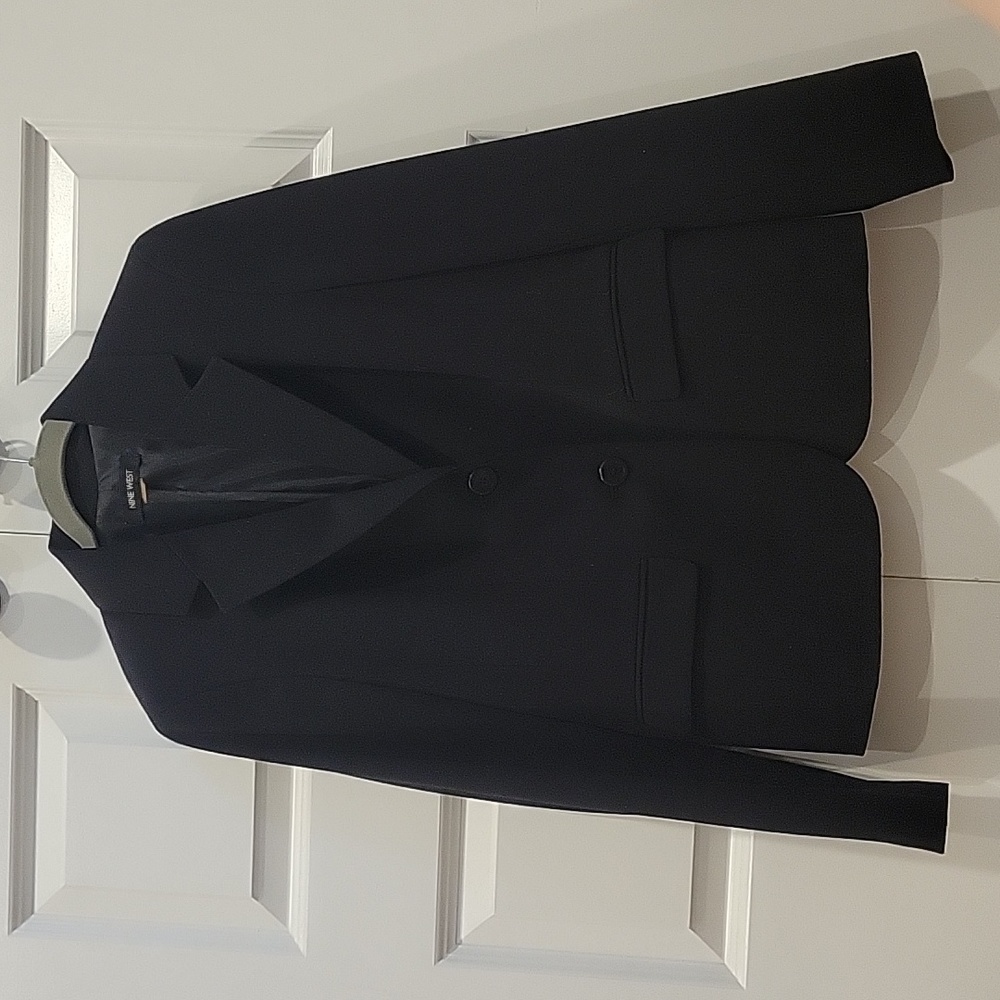 NWOT Women's Nine West Black Blazer- Size 4